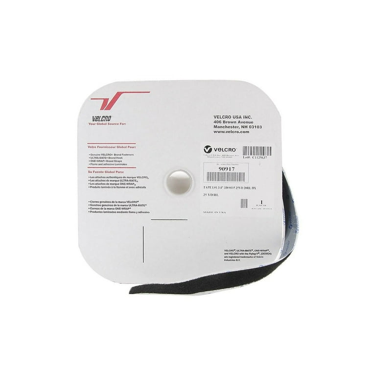 Sticky Back Hook Fastener, Velcro 0.75 Sticky Back Hook Fastener, Velcro 0.75