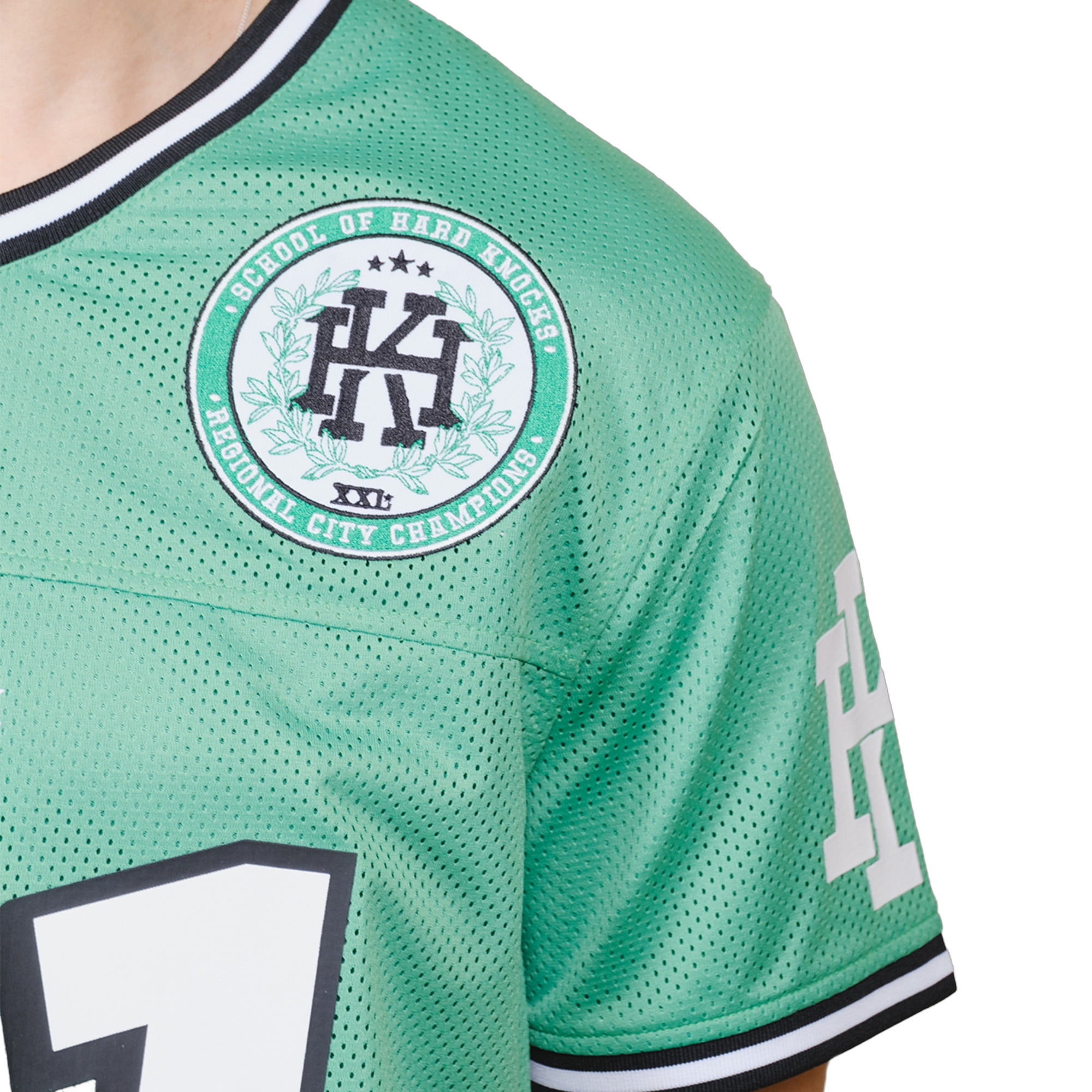 Brooklyn Cloth Men's Hard Knocks Football Jersey, V-Neck