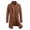 Brown, variant on COOFANDY Men's Classic Wool Blend Peacoat - Winter Trench Style, Notched Lapel, Single Breasted with Pockets
