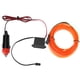 thumbnail image 3 of Cable de luz brillante 12v luz de coche cable brillante luz fría de coche DC 12V luz naranja cable brillante coche vehículo luz fría encendedor Drive5 metros ANGGREK Otros, 3 of 8