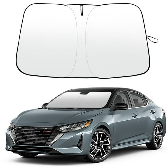 For Nissan Sentra 2020-2024 Windshield Sun Shade FoldableWindow Cover Visor