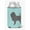 Multi-Color, variant on Affenpinscher Checkerboard Blue Can or Bottle Hugger