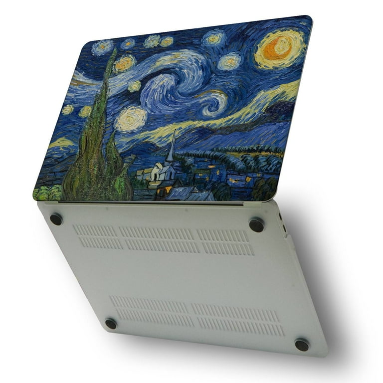 Coque MacBook Air A2681 M2, Van Gogh, La nuit étoilée – Berkin Arts