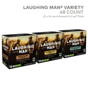 Laughing Man 3-Blend Variety Pack, Keurig K-Cup Coffee Pods, 48 Count