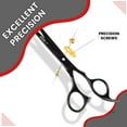 thumbnail image 5 of NIXCER PROFESSIONAL SERIES RAZOR EDGE 7" HAIR CUTTING SCISSORS BLACK, 5 of 8