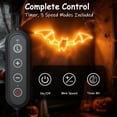 thumbnail image 4 of Beatineon Bat Neon Sign, Animated Halloween Decor with Sturdy Metal Frame, Dimmable Wall Art with Timer & Speed Control for Indoor Haunted House Party, 4 of 10