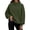 Army Green Sweatshirts, variant on Qgtaibl Womens Ribbed Turtleneck Sweatshirt Long Sleeve Drop Shoulder Oversized Corduroy Pullovers Solid Color Casual Loose Fit Fall Tops Pink L