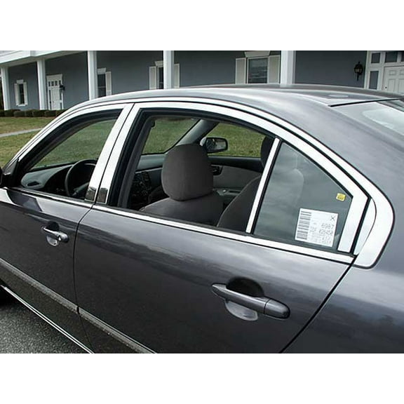 Stainless Steel Window Trim 12Pc Fits 2006.5-2010 Kia Optima WP27805 QAA