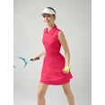thumbnail image 2 of Athletic Dress for Women, Golf Tennis Dresses with Separate Shorts, Sleeveless Workout Dresses Solid Color XL, 2 of 6