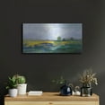 thumbnail image 6 of Luxe Metal Art 'Spring Green' by Silvia Vassileva Metal Wall Art, 24" x 12", 6 of 10