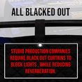 thumbnail image 2 of Boxer Tools XL Studio Grommeted Sound Dampening Blanket 80 in. x 96 in. Light Blocker, Moving Blanket, General Indoor/Outdoor Use, 2 of 7