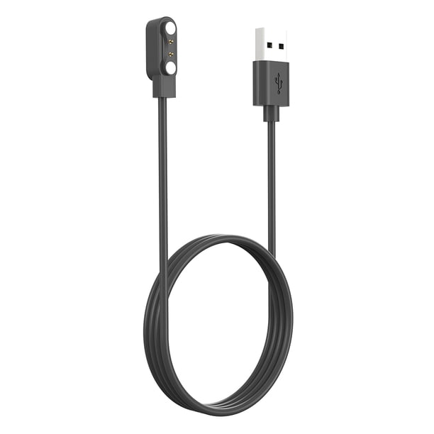 Mira el cable del cargador Cable de carga USB de 1 m adaptador de cargador seguro cuna para Realme TechLife Watch S100 Hugtrwg Para estrenar