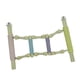 thumbnail image 1 of Escalera de 4 peldaños para loros pequeños, percha para jaula de pájaros, con montaje atornillado, versátil para cacatúas, periquitos y agapornis,, 1 of 8