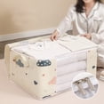 thumbnail image 1 of Bolso de Almacenamiento de Edredones, Contenedor de Almacenamiento de Tela No Tejido, 1 of 7