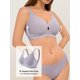 thumbnail image 4 of Bra LUCKMEEY, sin aros, cobertura inalámbrica Push Up, cobertura total, 4 of 7