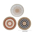 thumbnail image 3 of Straw Rattan Wall Decor Round Rattan Basket Wall Decoration Rattan Crafts, 3 of 10