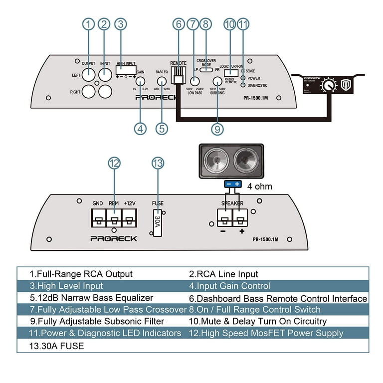 Dual Amp Wiring Diagram