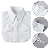 Fake Collar Detachable Dickey Collar Blouse Half Shirts Faux False Collar for Women