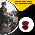 thumbnail image 2 of 8mm Motorcycle Chain Tensioner Universal Roller Slider Roller Slider Universal Guide Pulley Riding Modification Maintenance Part Accessories Red, 2 of 7