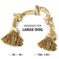 thumbnail image 2 of Juguete de cuerda para perros PetiFine para perros grandes que mastican agresivamente, 2 of 6