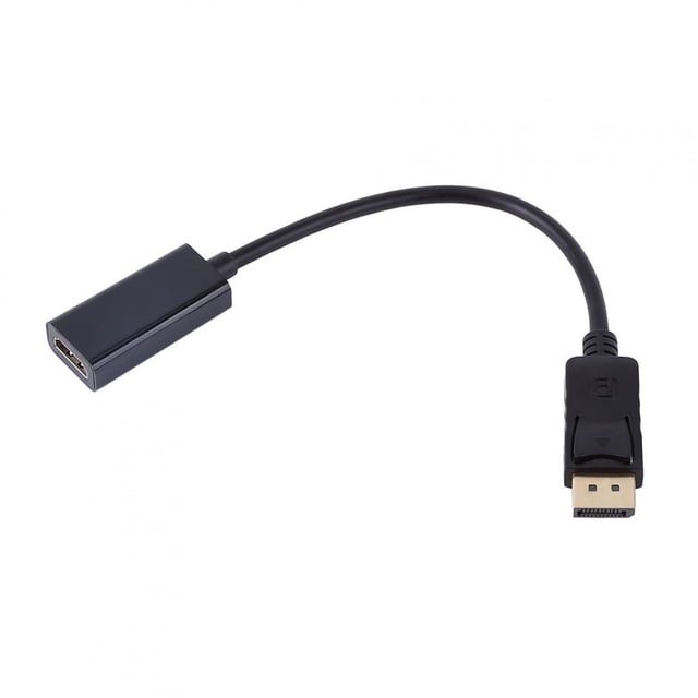 Adaptador conversor de cable DisplayPort macho a HDMI hembra para PC HP/DELL