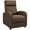Bronze, variant on Vineego Adjustable Recliner Home Theater Seating with PU Leather Padded Backrest and Thick Seat Cushion ,Brown
