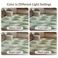 thumbnail image 7 of ODIKA 9'x12' Washable Area Rug Watercolor Forest Botanical Hardwood Long Hallway Skid Farmhouse Flowing for Master Suite, California King, Under Bed, Non-Shedding, Easy Care, 7 of 7