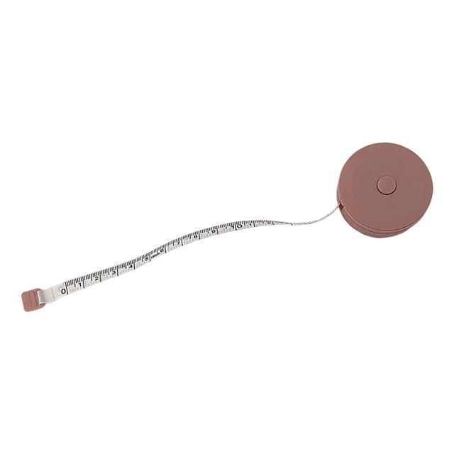 Cintas blandas para medir el cuerpo, cinta métrica, herramienta de costura a medida para manualidades, regla de 1,5 M para el tamaño de la ropa Rosa Sunnimix Cintas métricas