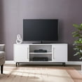 thumbnail image 2 of Evelyn&Zoe Julian Rectangular TV Stand for TV's up to 65", White, 2 of 10