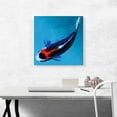 thumbnail image 2 of ARTCANVAS Kumonryu Koi Carp Fish Japan China Asia Canvas Art Print - Size: 18" x 18" (0.75" Deep), 2 of 9