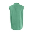 thumbnail image 3 of Qcmgmg Sleeveless Button Shirts for Men Summer Henley Muscle Tank Tops for Men V Neck Vintage Tank Tops Men with Chest Pocket Green L, 3 of 4
