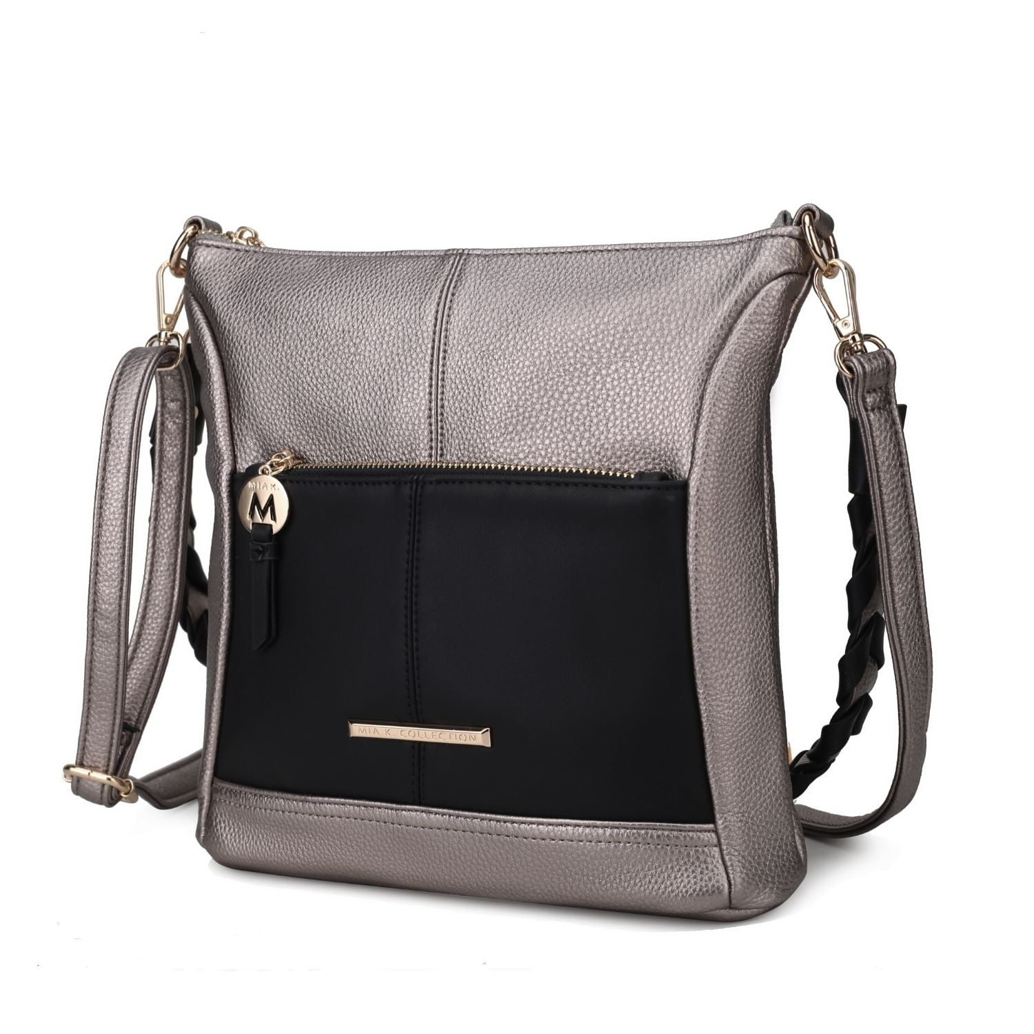 MKF Collection Nala Vegan Color-block Leather Women's Shoulder Handbag ...