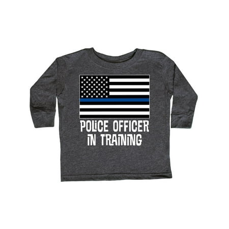 

Inktastic Police Officer in Training Gift Toddler Boy or Toddler Girl Long Sleeve T-Shirt