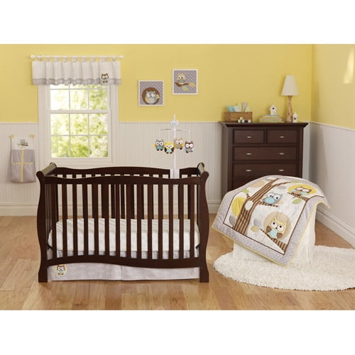 Child of Mine by Carter's Treetop Friends Crib Bedding 3-Piece Set Collection Value Bundle