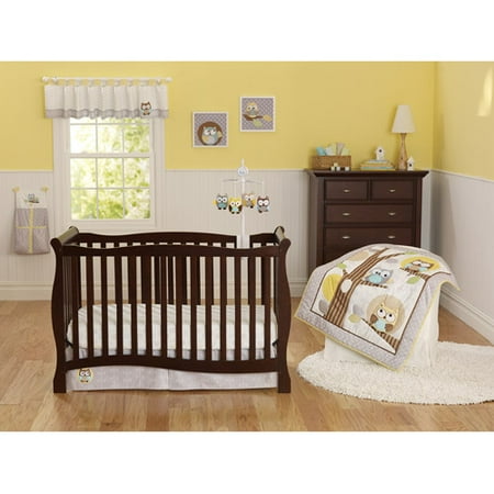 Child of Mine by Carter's Treetop Friends Crib Bedding 3-Piece Set Collection Value Bundle