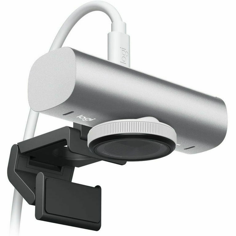 Logitech MX Brio 4K HD Webcam, 1080p 60 FPS, Dual Mics, USB