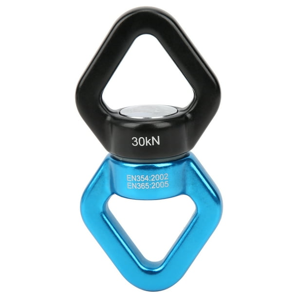 Dispositivo Giratorio de Seguridad NikouMX para Columpios al Aire Libre y Accesorio de Suspensión para Yoga Negro/Azul Deportes