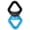Black Blue, variant on M Buder Outdoor Climbing Safety Rotational Device Swing 360 Degree Rotator Hanging Accessory for Yoga, Aerial Silks & Gymnastics, Black Blue (4.33 in / 11 cm)