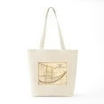 thumbnail image 6 of CafePress - Vintage Map Of Cincinnati Ohio (1841) Tote Bag - Unisex Canvas Tote Bag, Beige, 1-Piece, 6 of 7