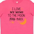thumbnail image 4 of Inktastic I Love My Mimi to the Moon and Back Youth T-Shirt, 4 of 5