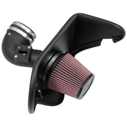K&N Cold Air Intake Kit: High Performance, Guaranteed to Increase Horsepower: 2016-2019 CHEVROLET (Camaro)63-3105