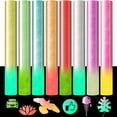 thumbnail image 4 of PVCS Glitter Luminous Lettering Film Heat Transfer Vinyl Iron On DIY Color Clothing Iron Film Paper Heat Transfer Film, 4 of 4