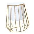 thumbnail image 4 of Soporte de metal para macetas, soporte decorativo para macetas, resistente al óxido, con marco de aire. tira blanca, 4 of 9