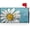 01-daisy(3), variant on Fall Highland Cow Mailbox Covers Magnetic Standard Size 18x21inch, Maple Leaves Mailbox Decoration Autumn Harvest Pumpkin Post Letter Box Cover for Outside Decor