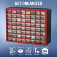 AkroMils 64 Drawer Plastic Tools & Craft Supplies Organizer