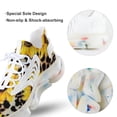 thumbnail image 7 of Leopard Sunflower Walking Shoes for Men Woman Lightweight Tennis Fashion Elastic Sports Shoes Cushion Basketball Shoes, 7 of 7