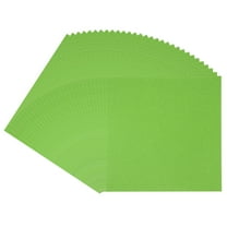 Uxcell 12x12" Glitters Cardstock, 30Sheets No-Shed Shimmer Glitters Paper, Green