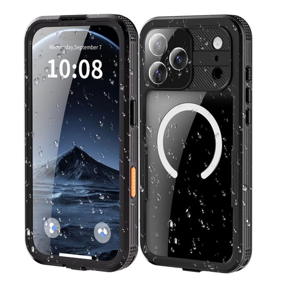Case For IPhone 17 Pro Max/17 Pro/17 Air/17, Waterproof Case Full-coverage Shockproof Phone Cover Magnetic Compatible Shell