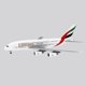 thumbnail image 2 of Australia Uae Singapore Airbus A380 Airliner Paper A380 Aviation Civil Airbus Craft, 2 of 5