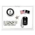 thumbnail image 4 of PinMart's Officially Licensed U.S. Space Force 4-Pin Set, 4 of 10